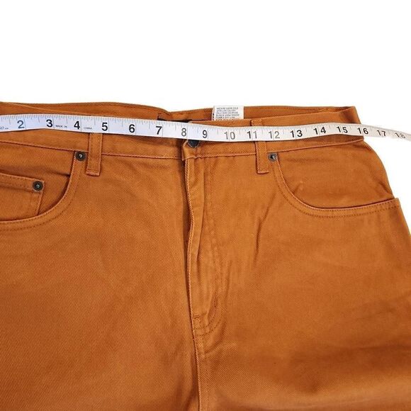 Bill Blass Jeans Women's Easy Fit High Rise Baggy Jeans Camel Colored Size 12 Sh - Picture 8 of 10